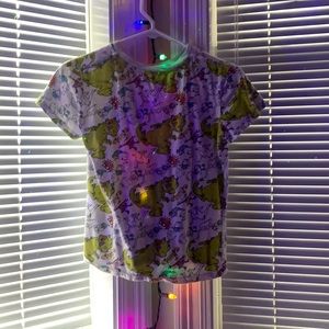 No stains tight fitted tee